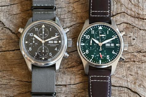 iwc big pilot vs pilot chrono|iwc pilot watch price.